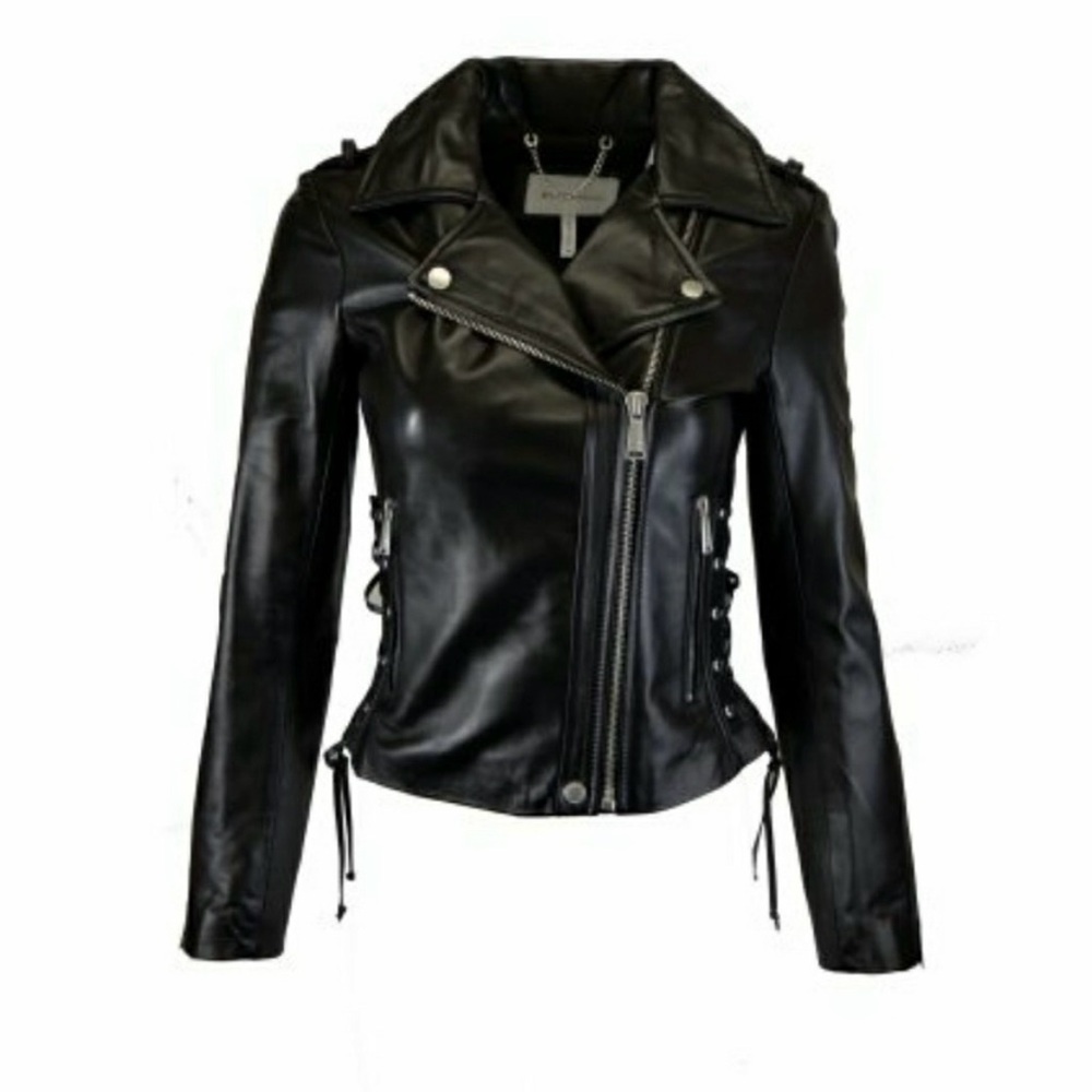 BCBG Generation Leather Jacket